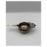 SILVER PLATED TEA STRAINER