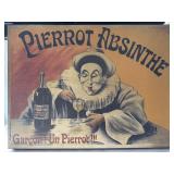PIERROT ABSINTHE WRAPPED CANVAS PRINT
