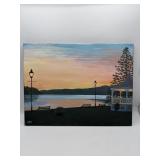 ORIGINAL ACRYLIC ON CANVAS 'DREAMLAND SUNSET'