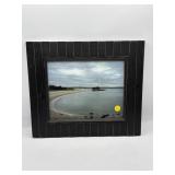 FRAMED PHOTO OF BEACH FRONT