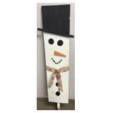 WOODEN SNOWMAN LAWN DECORATION