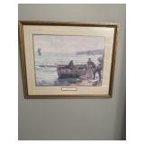 CHARLES NAPIER HEMY ' CRABBER'S BAIT' PRINT