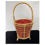 BAMBOO KNITTING BASKET