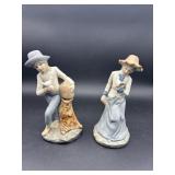 2 PORCELAIN FIGURINES