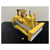 SMALL WOODEN BULLDOZER