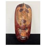 CARVED WOODEN MASK