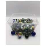 LARGE SELECTION OF MARBLES