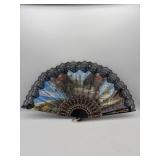 VINTAGE CLOTH FAN FROM CUBA