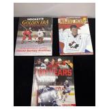 3 HOCKEY BOOKS