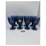 8 NORITAKE PROVINCIAL COLONIAL GOBLETS
