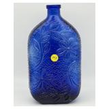 LOVELY COBALT BLUE GLASS BOTTLE