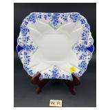 SHELLEY 'DAINTY BLUE' SWEET TRAY