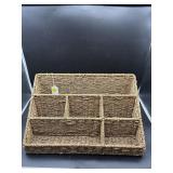 WICKER STORAGE BASKET