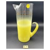 MID CENTURY BLENDO GLASS PITCHER