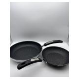 2 THE ROCK FRY PANS