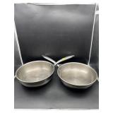 2 PADERNO FRY PANS