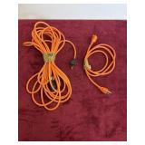 2 EXTENTION CORDS