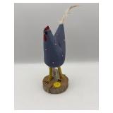 ORIGINAL NAVAJO FOLK ART BIRD -SIGNED
