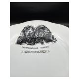 NEWFOUNDLAND PUPPIES PLATE