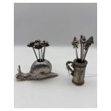 2 SETS OF METAL SKEWERS
