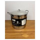 STAINLESS STEEL 19 LITRE STOCK POT