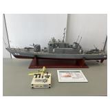 REMOTE CONTROL MODEL OF USS CROCKETT