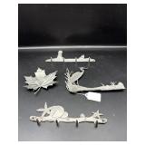 4 PIECES OF PEWTER