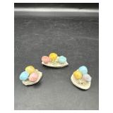 3 VERY SMALL MINDEL MUSHROOM TRIOS