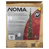 NOMA LIT AND DECORATED TREE
