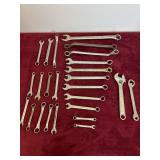 LOT OF STANDARD WRENCHES