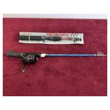 1 ZEBCO AND 1 SILSTAR TELESCOPIC RODS