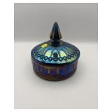 1980'S INDIANA GLASS COVERED DISH