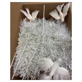 LARGE SELECTION OF WHITE DECORATING DECOR