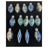 SELECTION OF PLASTIC CHRISTMAS ORNAMENTS