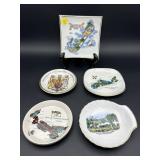 SELECTION OF SMALL SOUVENIR PLATES