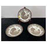 VINTAGE 'ROMANTIC ENGLAND' DISHES