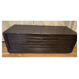WOODEN BLANKET BOX