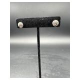 STERLING SILVER STUD EARRINGS