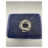 STERLING SILVER 4 PIECE PUZZLE RING