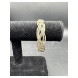STERLING SILVER CUFF BRACELET