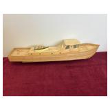 WOODEN BOAT MODEL IN BEGINING STAGES