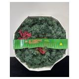 NEW 24 INCH LIGHT UP WREATH