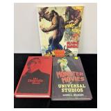 3 VINTAGE BOOKS - DRACULA, WORLD OF MOVIE POSTERS