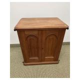 VINTAGE MODIFIED SEWING MACHINE CABINET