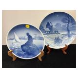 2 ROYAL COPENHAGEN PLATES