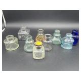 LOT OF 9 INK WELLS