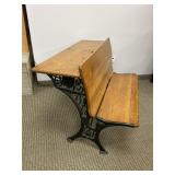 ANTIQUE SCHOOL BENCH