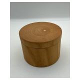 HANDMADE WOODEN SALT BOX