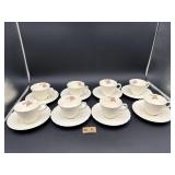 8 SPODE BILLINGSLEY ROSE DEMITASSE