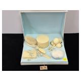 BABY VANITY SET CELLUOID 1920-1940 - COMPLETE SET